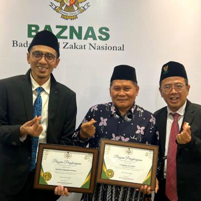 Baznas Sidoarjo Borong Prestasi, Bupati Subandi Juga Dianugerahi Penghargaan Nasional