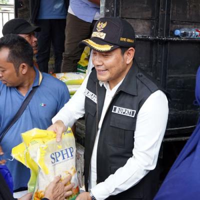 Stabilisasi Harga Pangan, Sidoarjo Gelar Operasi Pasar Beras Murah