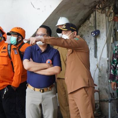 Bupati Sidoarjo Pantau Evakuasi Hari Kedelapan di Ponpes Al Khoziny