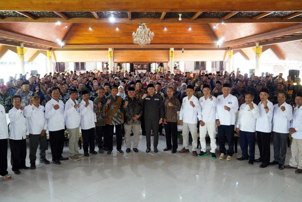 Bupati Subandi Tekankan Sinergitas BPD dan Pemerintah Desa untuk Pembangunan