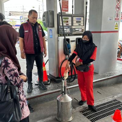 Banyak Keluhan Warga, Polisi dan Disperindag Sidoarjo Cek SPBU