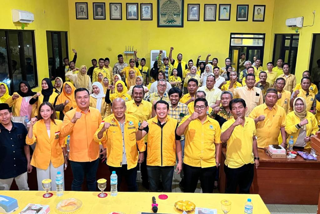 Adam Rusydi Perkenalkan Pengurus Baru Golkar Sidoarjo: Muda dan Inklusif