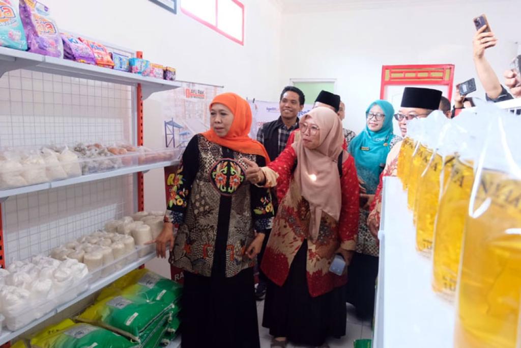 Gubernur Khofifah: Koperasi Merah Putih Desa Kupang Sidoarjo Siap Jadi Mitra UMKM