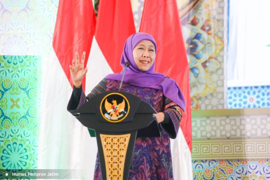 Gubernur Khofifah Tegaskan LPPD Jatim Siapkan Generasi Emas Menuju Indonesia 2045