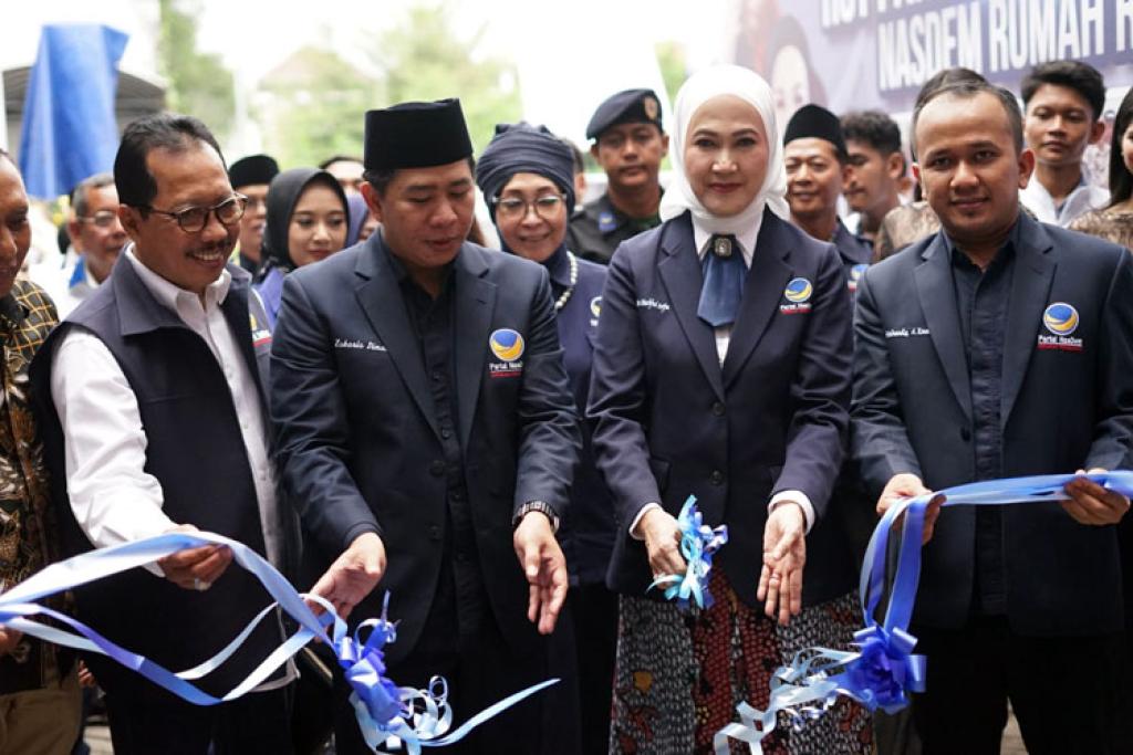 Semangat Baru! NasDem Sidoarjo Resmikan Kantor Baru dan Gelar Rakerda, Bidik Enam Kursi DPRD