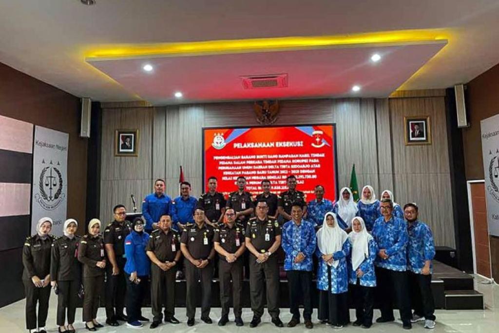 Perumda Delta Tirta Terima Rp1,8 Miliar dari Kejari Sidoarjo Terkait Kasus Korupsi