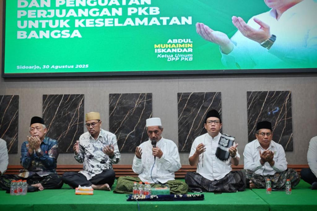 PKB Sidoarjo Gelar Salat Gaib dan Doa Bersama untuk Keselamatan Bangsa
