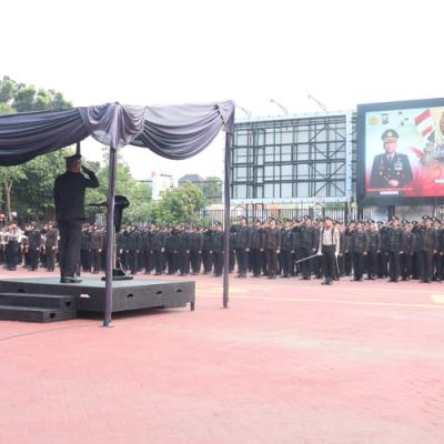 Polresta Sidoarjo Gelar Upacara Peringatan Hari Sumpah Pemuda ke-97