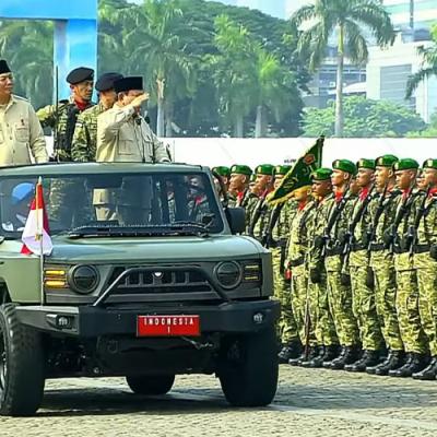 HUT ke-80 TNI: Prabowo Subianto Ucapkan Terima Kasih dan Apresiasi Pengabdian Prajurit