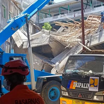 Reruntuhan Musala Ponpes Al Khoziny Sidoarjo Disimpan di Area Steril TPA Jabon